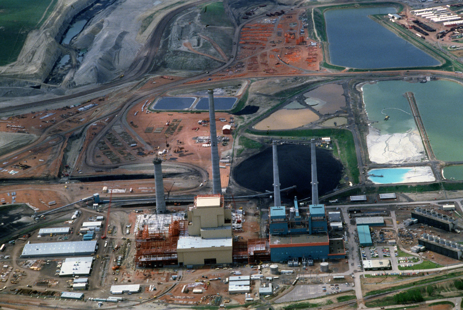 Colstrip power plant, October 1981